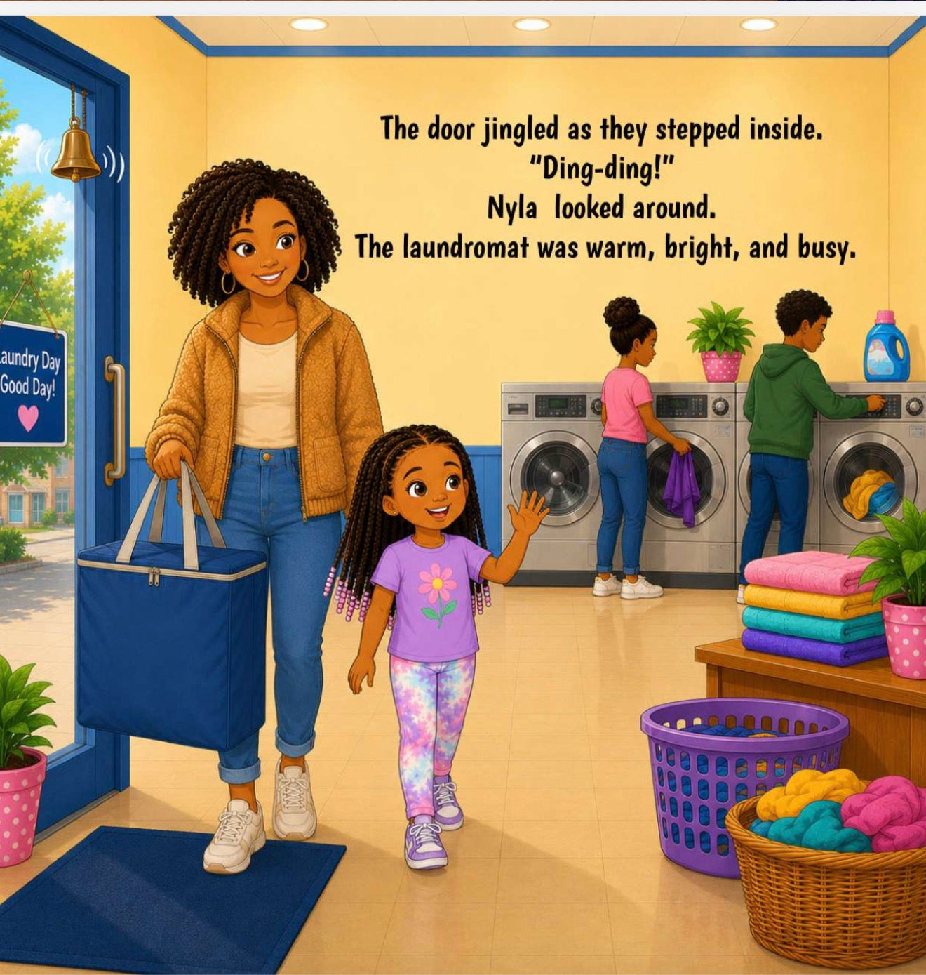 Nyla’s Laundry Day Adventure by:Tyrone Douglas